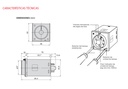RELES EXTRIBLES TEMPORIZADOS 0.1-100H 24V