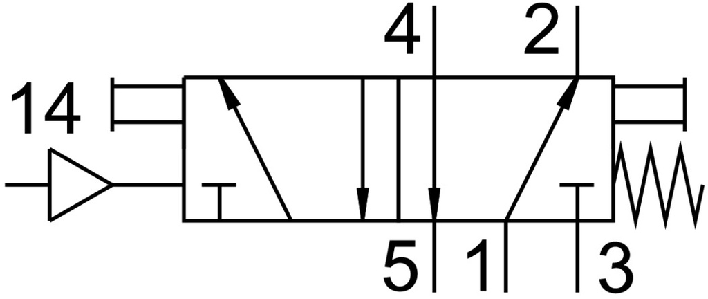 Valvula neumatica VL-5-PK-3