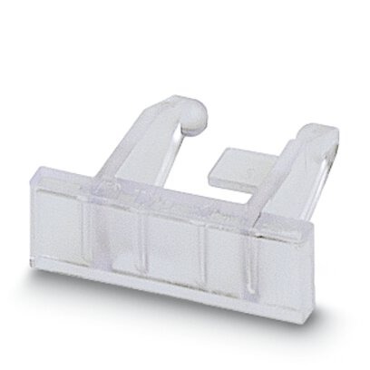 Marcador de regletas de bornes, para la señalización de regletas, encajable sobre los topes finales E/UK o CLIPFIX35, superfiie útil: 25 x 6 mm