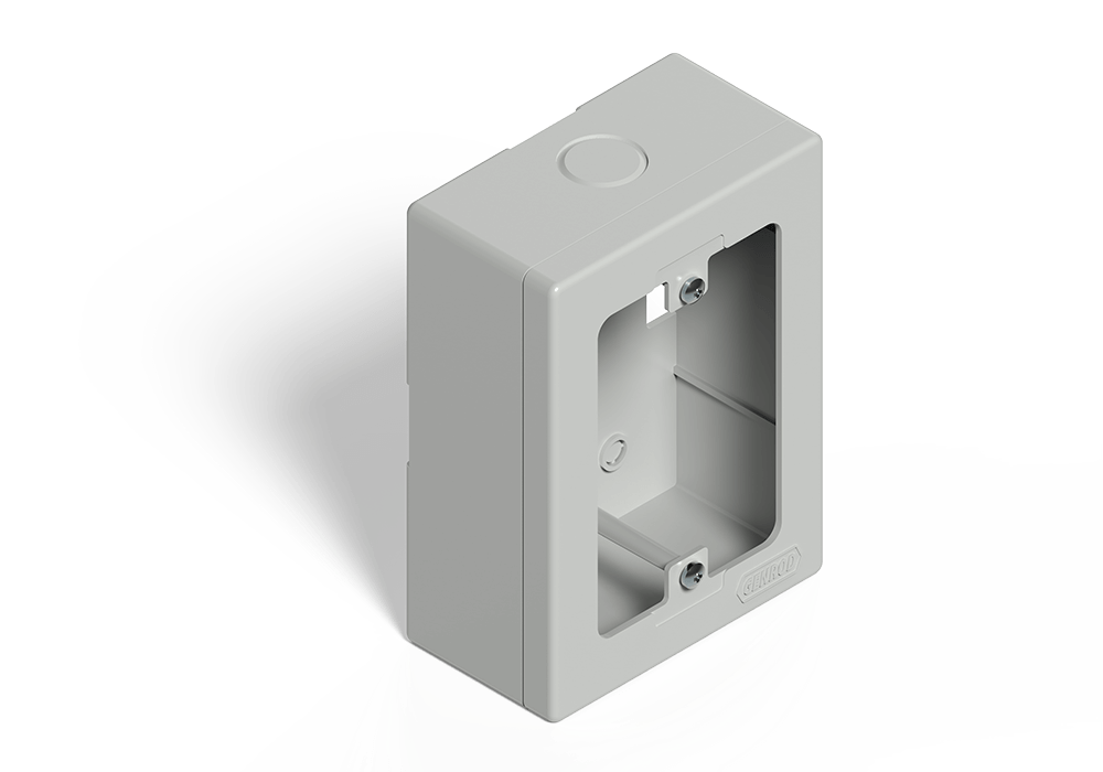 Caja rectangular exterior Blanca