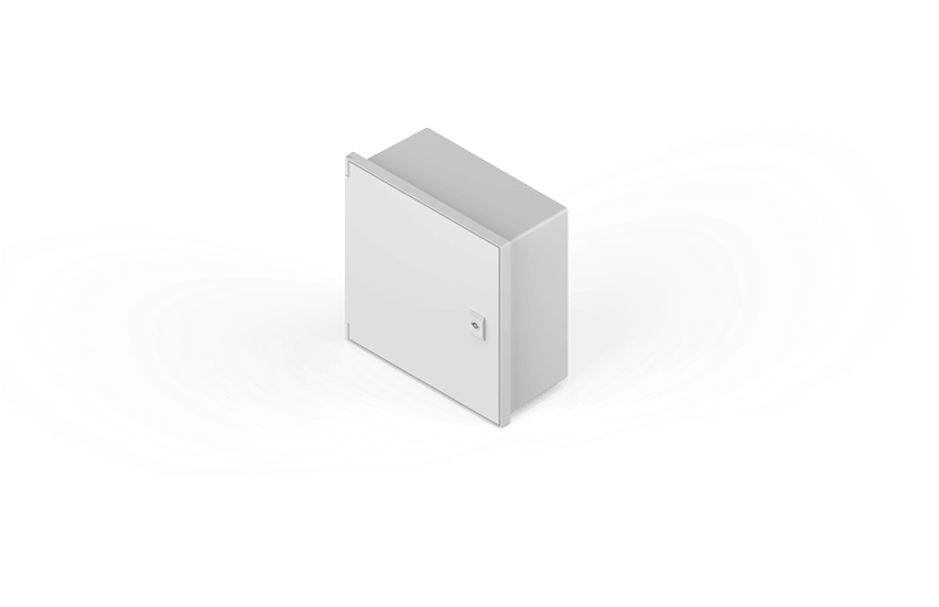 Gabinete Estanco IP 65 con bandeja 320x320x150