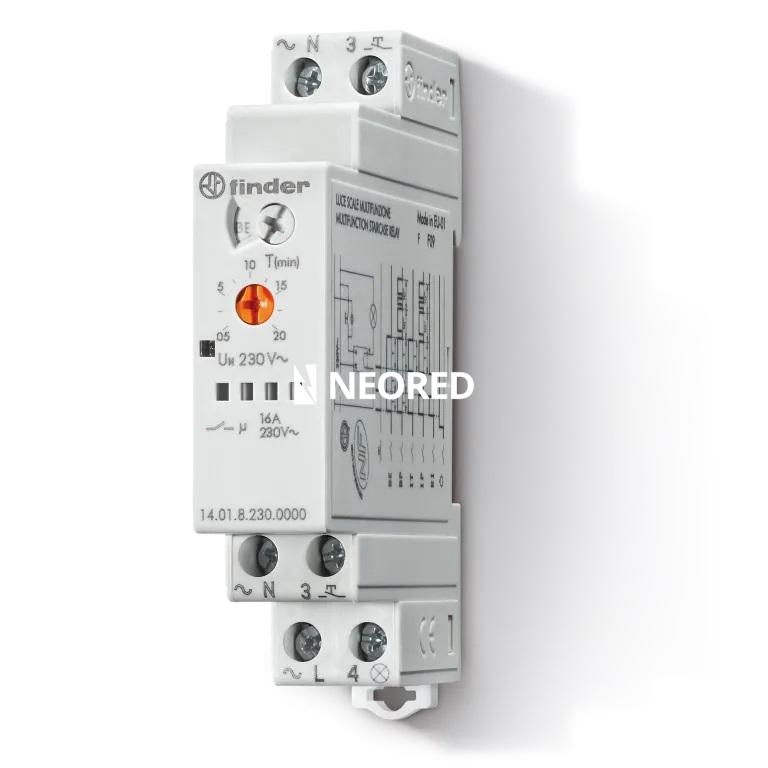 Automatico escal DIN   16A reg 0,5/20' multif