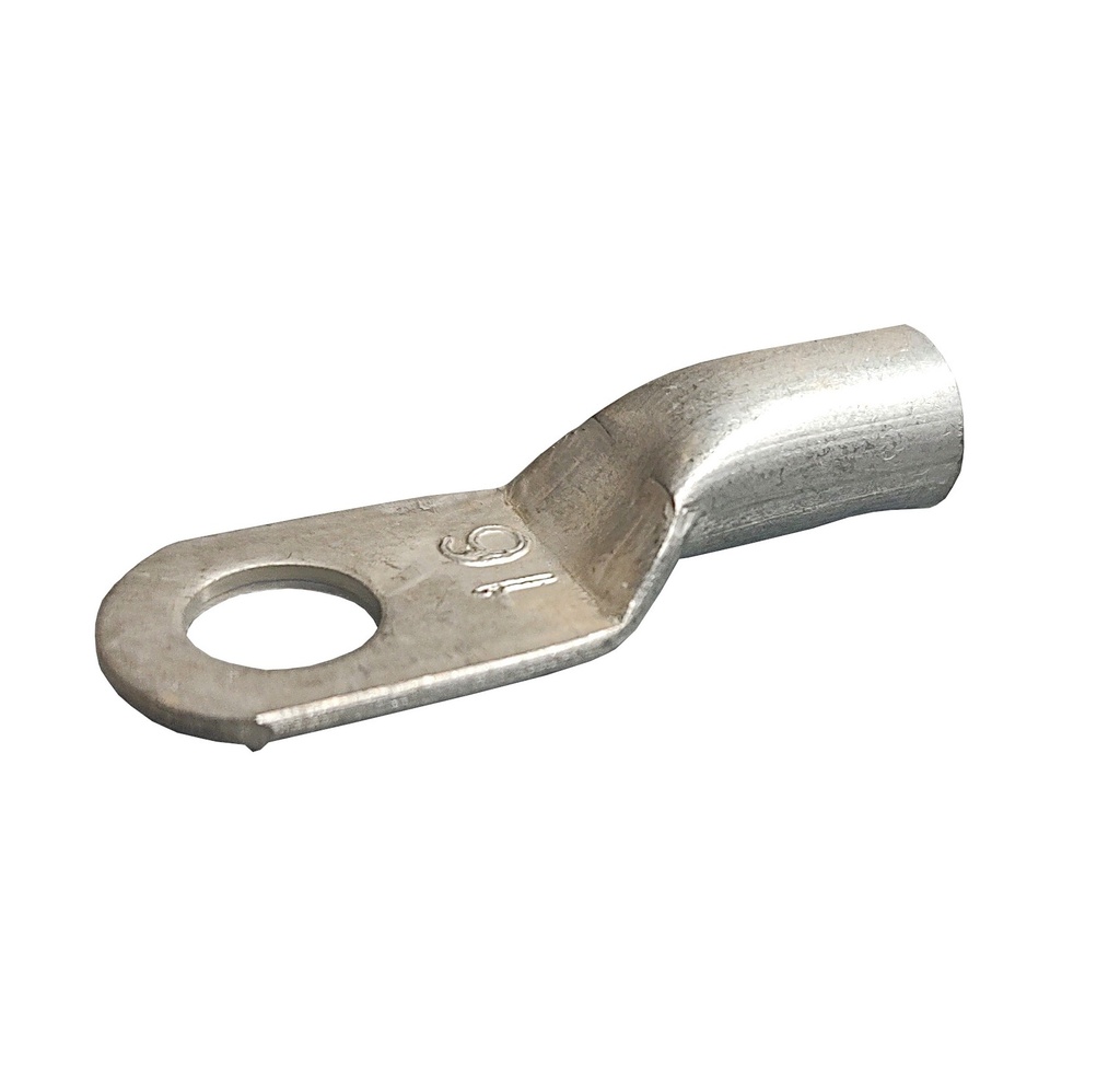 Terminal de Cobre Estañado Un Orificio Tubo Standard Modelo TERTEC 120/0 LCT