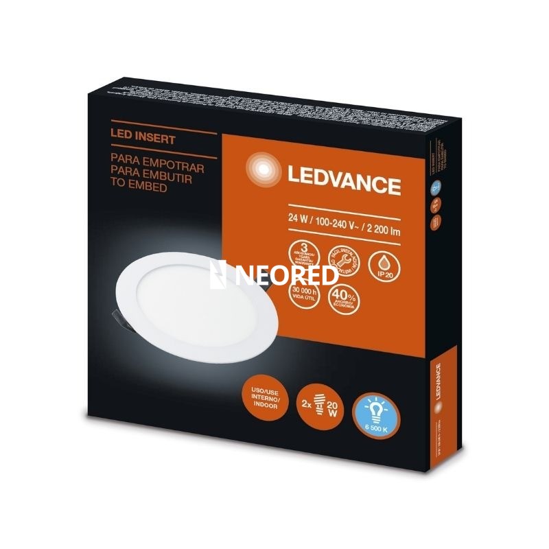 Dis-LEDVANCE INSERT  24W/865 REDONDO  G2