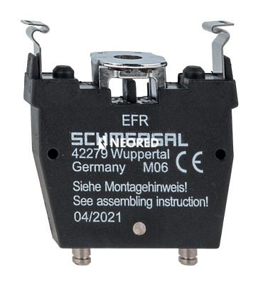 Pulsador emerg; Bloque de resorte clean