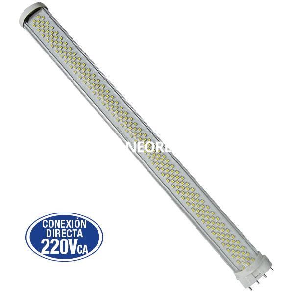 LAMPARA A LED PL-L LUZ DIA BASE 2GU11 240 LEDS