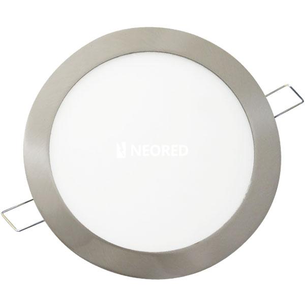 LUMINARIA DE EMBUTIR A LED TBCIN CIRCULAR PLATIL 20W LUZ DIA