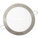 LUMINARIA A LED CIRCULAR DE EMBUTIR 20W LUZ CALIDA PLATIL