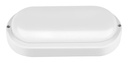 TORTUGA MACROLED OVAL MARCO BLANCO 12W - IP54 - AC100-265V - FP:0,9 - 1080 lm - BLANCO CALIDO