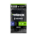 PRECINTO DE NYLON 2.5MM X 100MM - NEGRO X 100 UNI