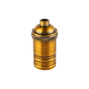 PORTALÁMPARA ALUMINIO E27 VINTAGE BRONCE BRILLANTE