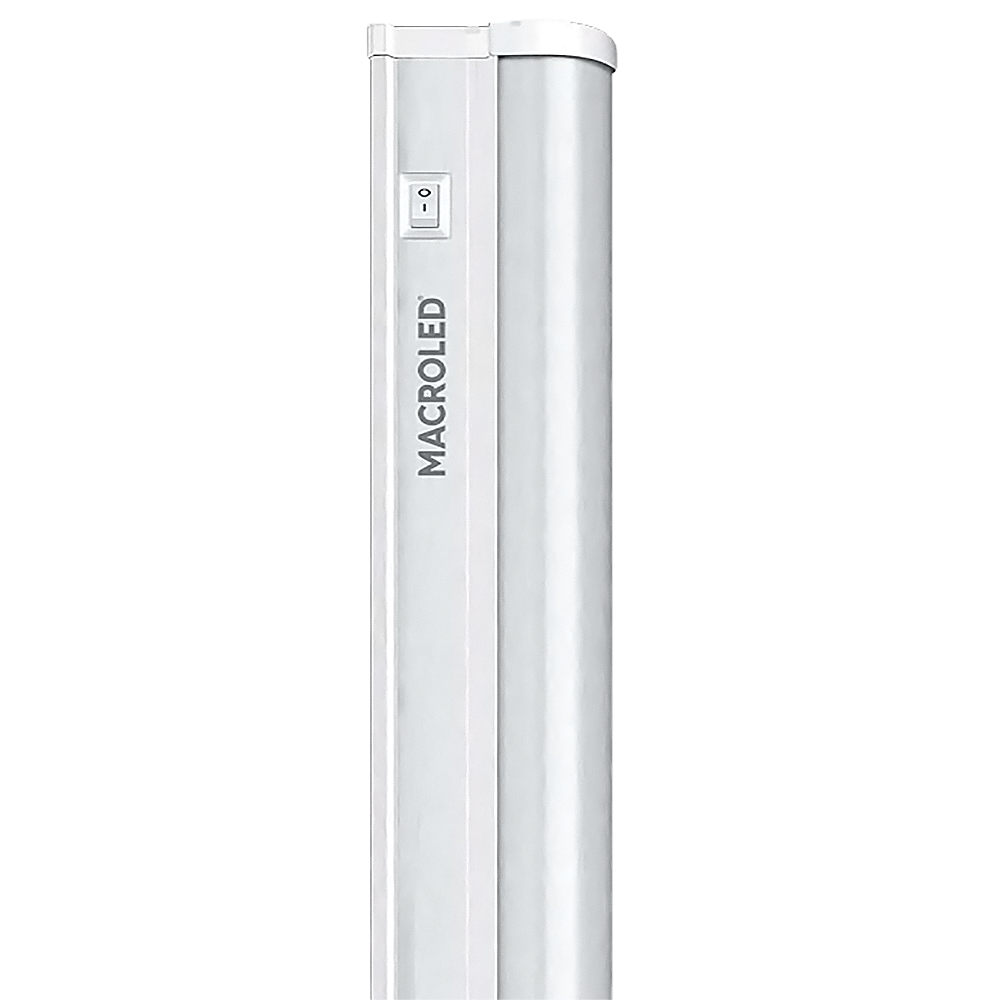 LISTON LED T5 PVC INTERCONECTABLE CON INTERRUPTOR - AC175-265V - FP0.95 - IP20 - 120cm 18W - CALIDO