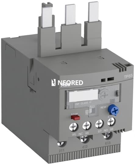 Relevo térmico regulación 22-28 A p/AF40 a AF65 Reset manual / automático 1NA + 1NC