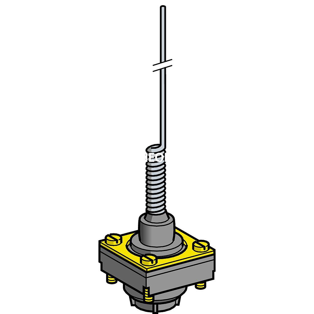 Dis-Cabezal Varilla Flexible para Interruptor de Posición XCKM/XCKS