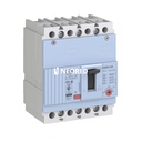 Interruptor en Caja Moldeada DWB Tetrapolar Capacidad de Ruptura B - Térmico Reg: 125-160A - Icu 16kA (380Vca) - DWB160B-160-4DF