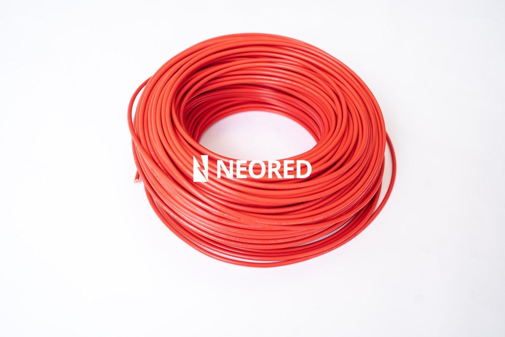 Unipolar Flexible 1 x 25mm Rojo