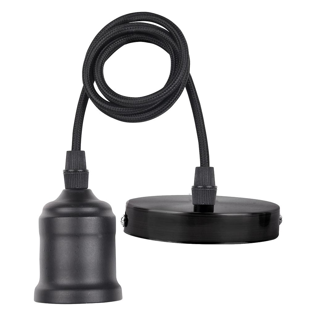 Dis-LEDVANCE PENDULUM NEGRO MATE E27