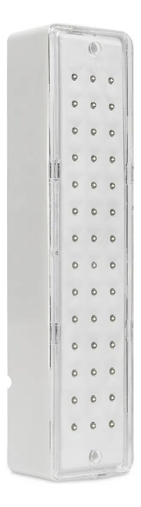 Luminaria Aut. 42 Led's blancos de alto brillo - Batería de Litio Ion - Ultra Slim -   Autonomía 15/9Hs. - 2 niveles de iluminación 