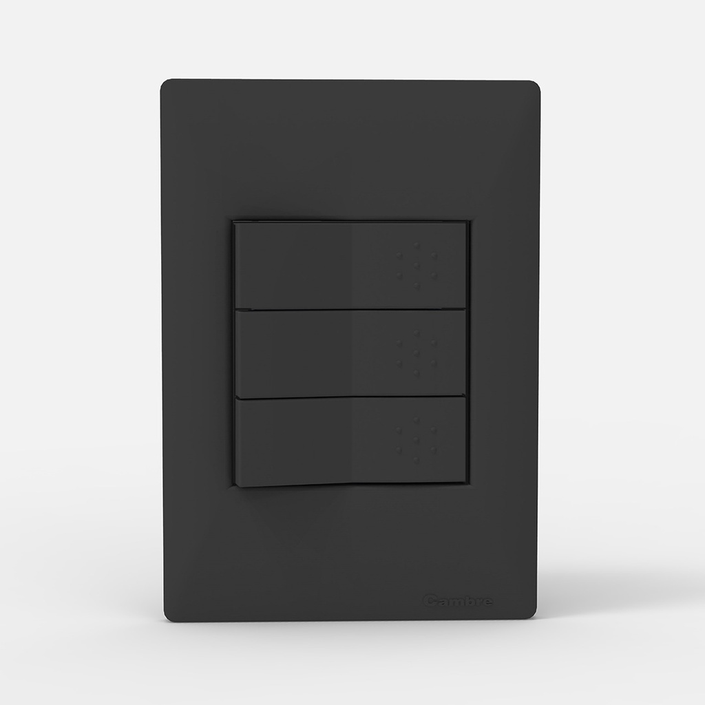 TAPA 3 MODULOS SIGLO XXII GRIS