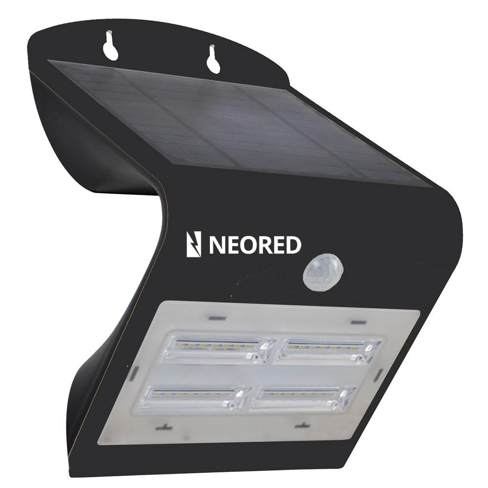 Luminaria Solar de Pared con sensor 120° 3 modos 3000k o 4000k