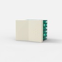 MODULO INTERRUPTOR BIPOLAR 4 VIAS, SIGLO XXII - BLANCO