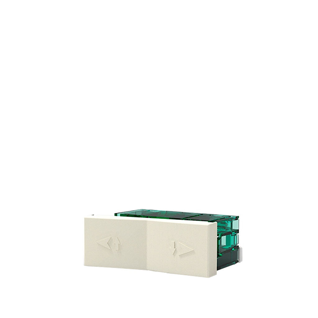 MODULO INTERRUPTOR PARA PERSIANAS, SIGLO XXII - BLANCO