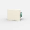 MODULO PUNTO, TECLA DOBLE, BAUHAUS - BLANCA