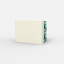 MOD.INTERRUP. BIP.4 VIAS, TECLA DOBLE, BAUHAUS - BLANCA