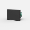 MODULO PULSADOR, TECLA DOBLE, BAUHAUS - GRIS