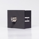 MOD. PARA VIDEO CABLE, UNIVERSAL CON ROSCA - GRIS