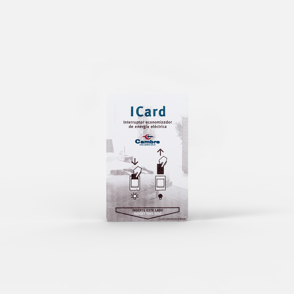 ICARD - TARJETA DE ACCIONAMIENTO (REPUESTO)