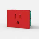 MOD.TOMA  AMERICANO PARA ENERGIA ESTABILIZADA - ROJOS