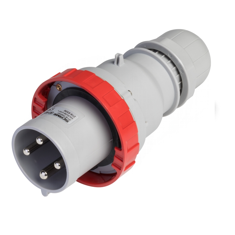 FICHA IP67 3P+T 63A 380V 6H