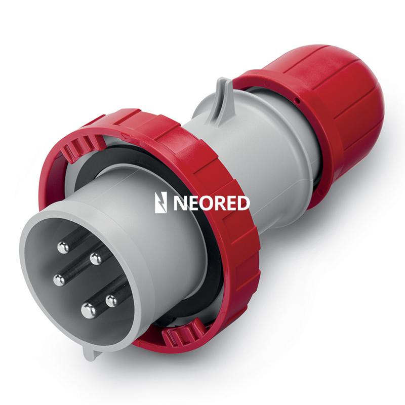 FICHA IP67 3P+N+T 63A 380V 6H