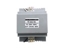 TRANSFORMADOR PARA USO INDUSTRIAL (TABLEROS, COMANDOS, CONTACTORES) ENTRADA 220V. / SALIDA 24V. 50Hz. CORRIENTE ALTERNA - 50W. Compacto P/RIEL DIN