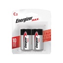 Pila Alcalina Energizer C E93 Blister x2