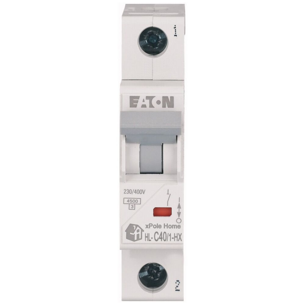 Interruptor auto. curva tipo C 4,5kA, Unipolar 40A