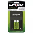 Cargador Rayovac "AA" Y "AAA" C/Pilas 8hs carga