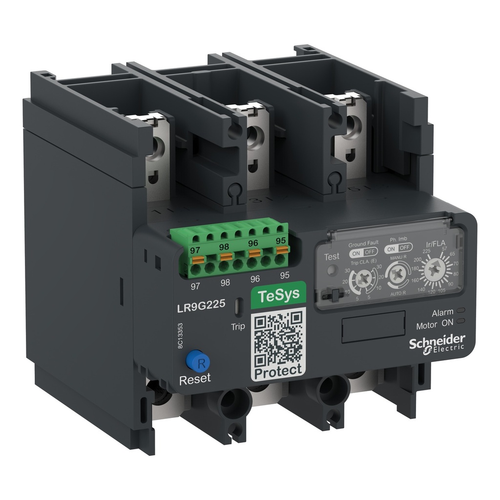 THERMAL OVERLOAD RELAY LR9G 115A SPRING