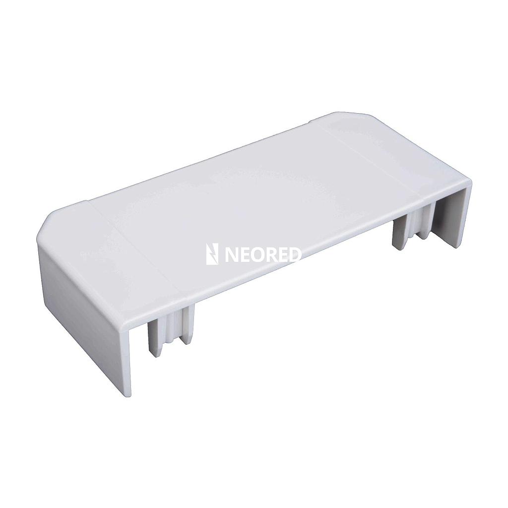 Tapa Final para Cablecanal Dexson 100X46mm, Blanco