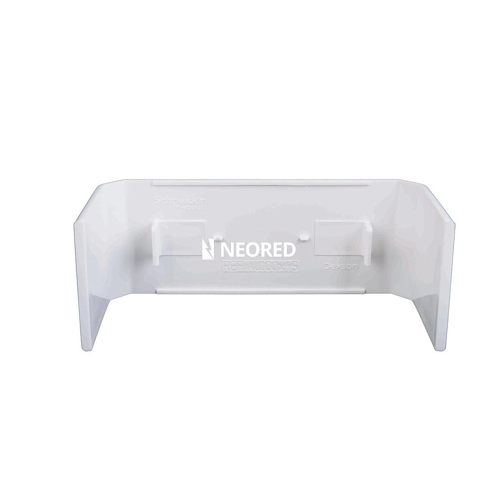 Unión para Cablecanal Dexson 100X46mm Blanco