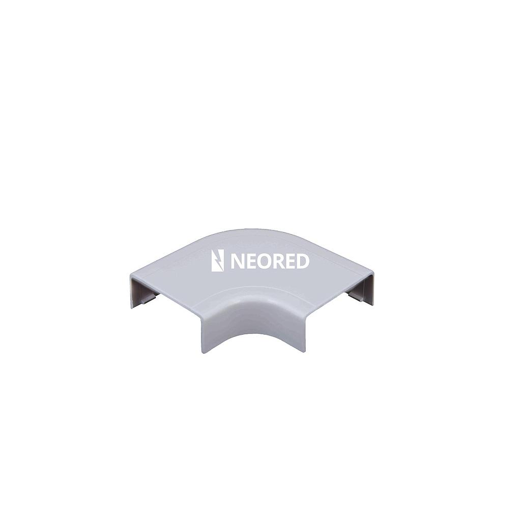 Accesorio Ángulo 90° Plano Dexson 20x12mm Color Blanco 