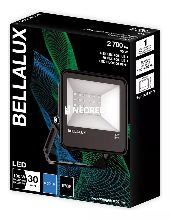 Dis-REFLECTOR BELLALUX 30W 6500K - BK (AR)