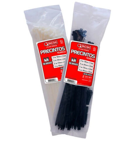 Precintos Nylon 750 mm x 7.6mm Negro /FL-750-76N