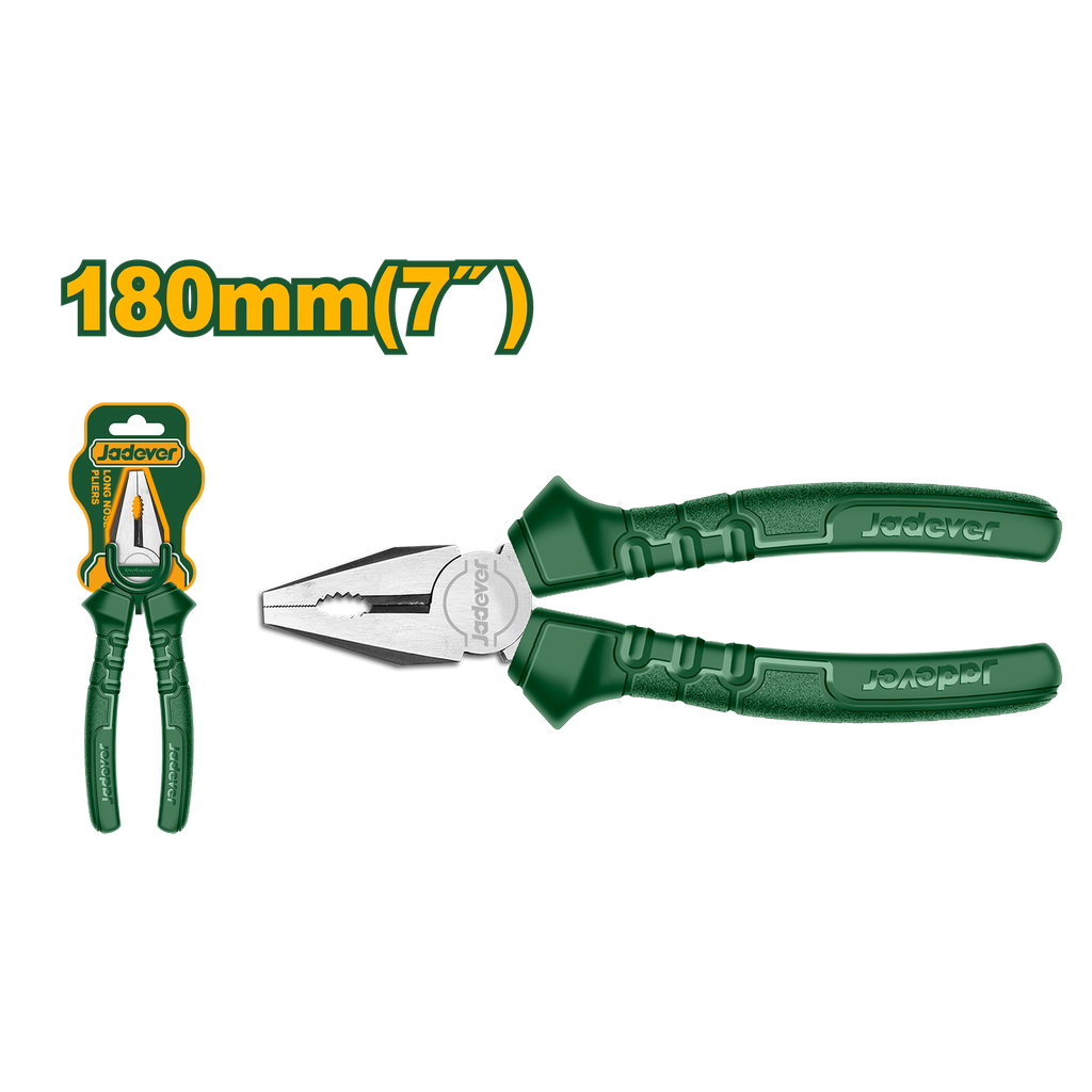 Pinza universales: 180mm(7") Mango unicolor ranurado