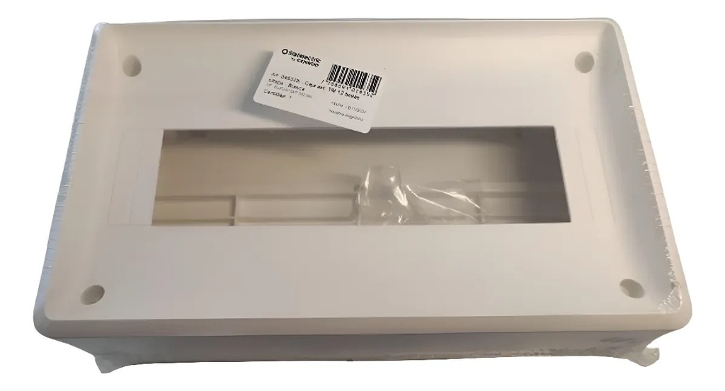 Caja ext. TM 12 bocas s/tapa - Blanca