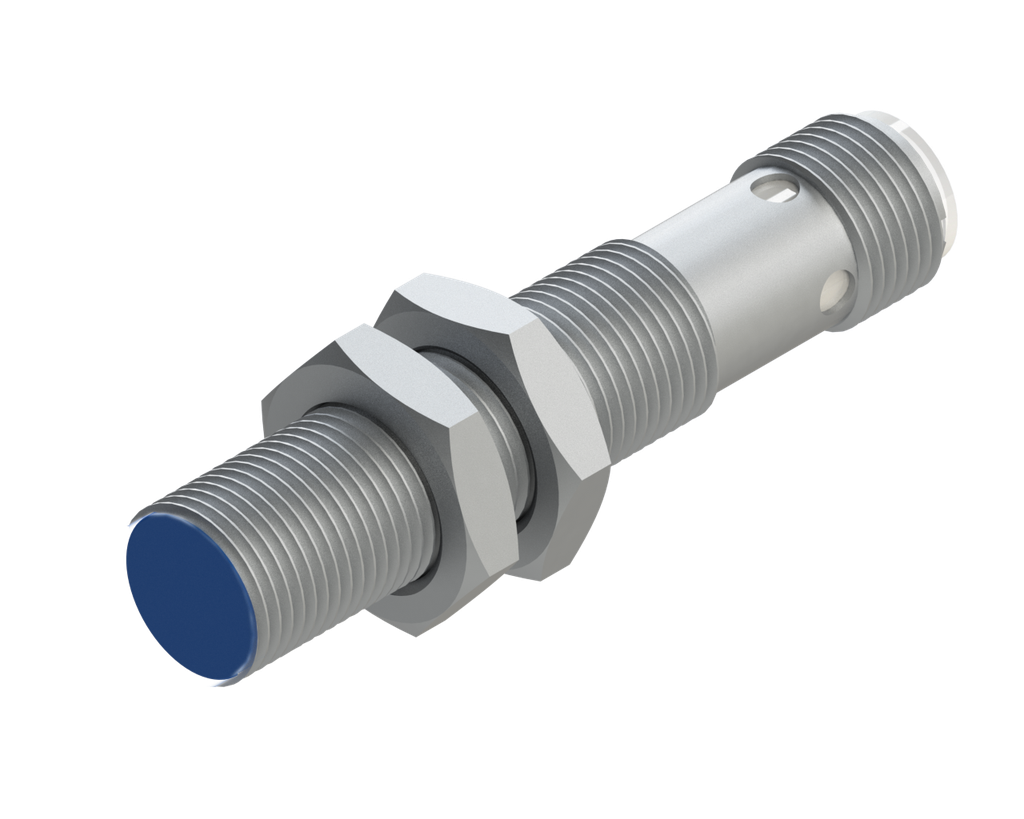 Sensor inductivo PNP Diam.12 Distancia 2mm 10-30VDC c/conector