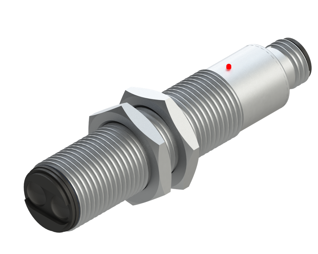 Sensor optico NPN Diam.18 Distancia 200mm. 10-30VDC c/conector