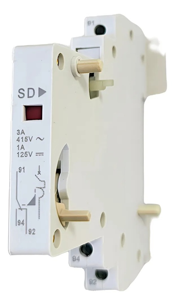 Contacto de Alarma "SD" 1NA+1NC Montaje Lateral para YCB9-125