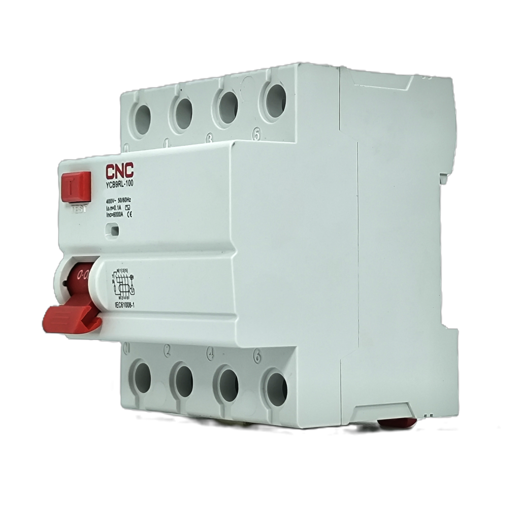 Diferencial 4x100A 300Ma 10kA 230/400V 50Hz Tipo AC Curva=C